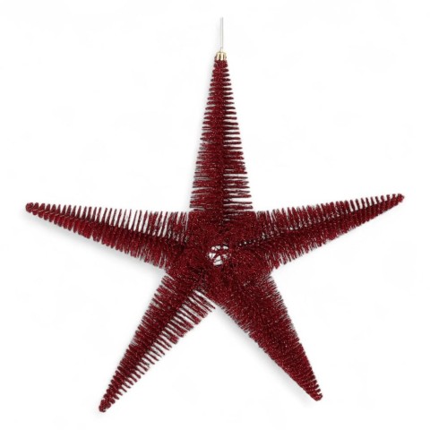 STELLA NATALIZIA SPIKE ROSSA H.40